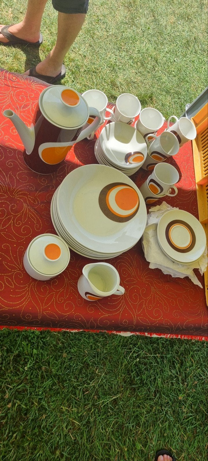 40 delig vintage Bavaria Winterling Röslau servies., Ophalen