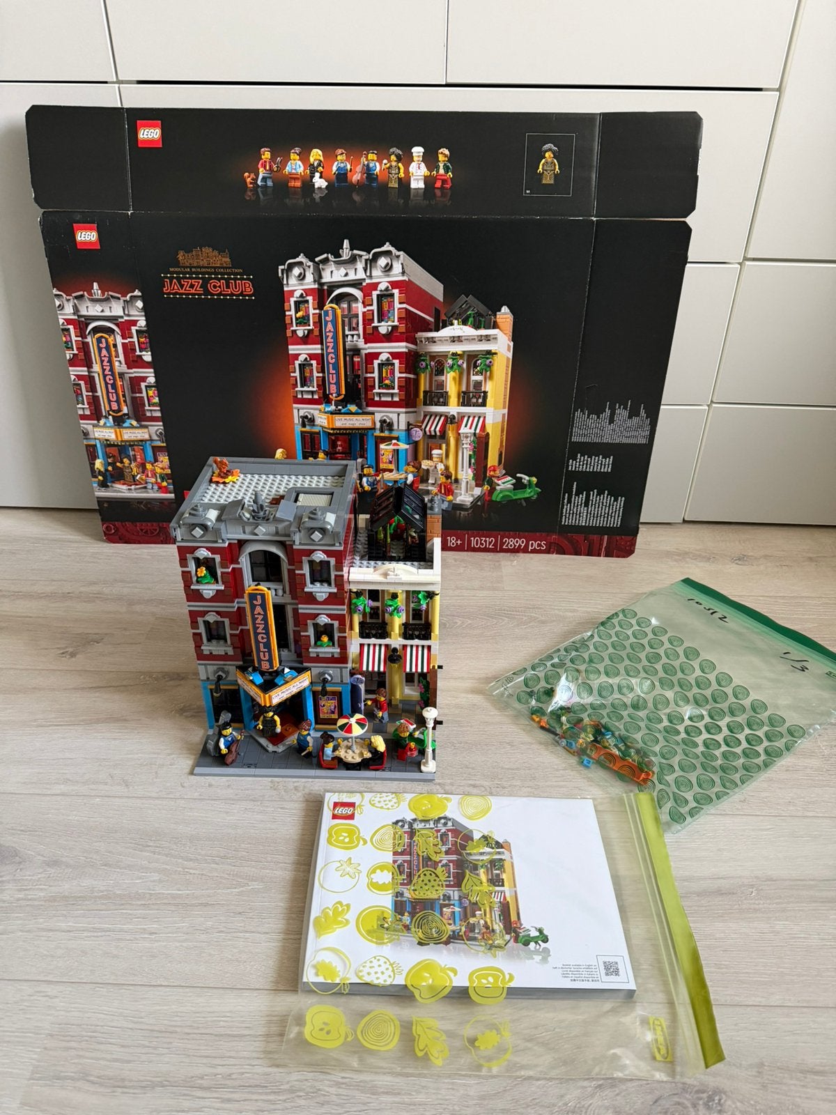 Lego 10312 Jazz Club, Ophalen, Lego, Zo goed als nieuw, Compleet