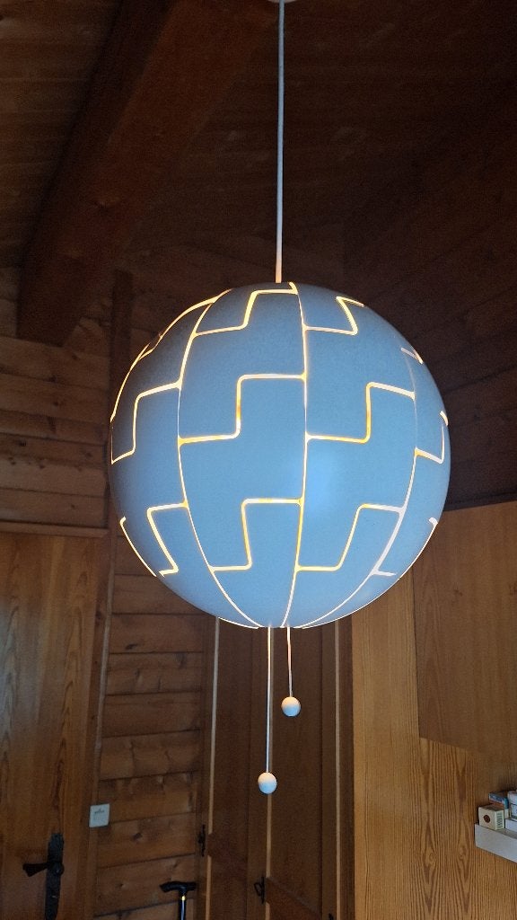 Prachtige Ikea PS 2014 hanglamp, Ophalen, Zo goed als nieuw, Kunststof, E27 (groot)