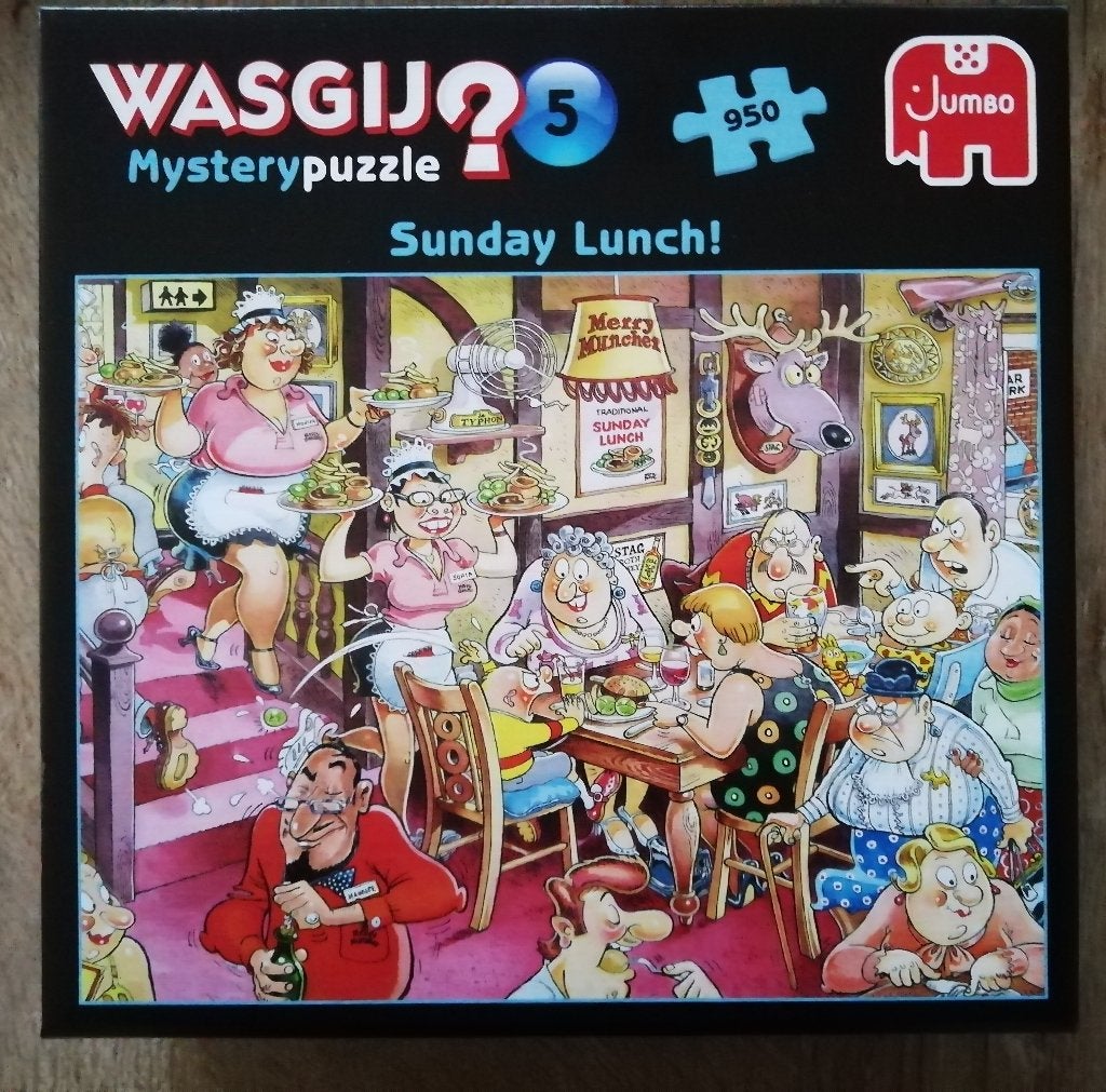 Wasgij puzzels - 950 stukjes, Ophalen, 500 t/m 1500 stukjes, Zo goed als nieuw