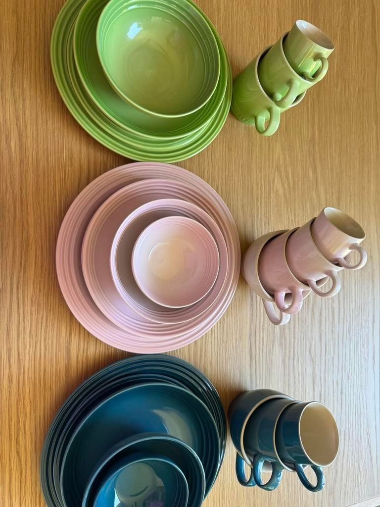 Le Creuset servies, Ophalen, Gebruikt