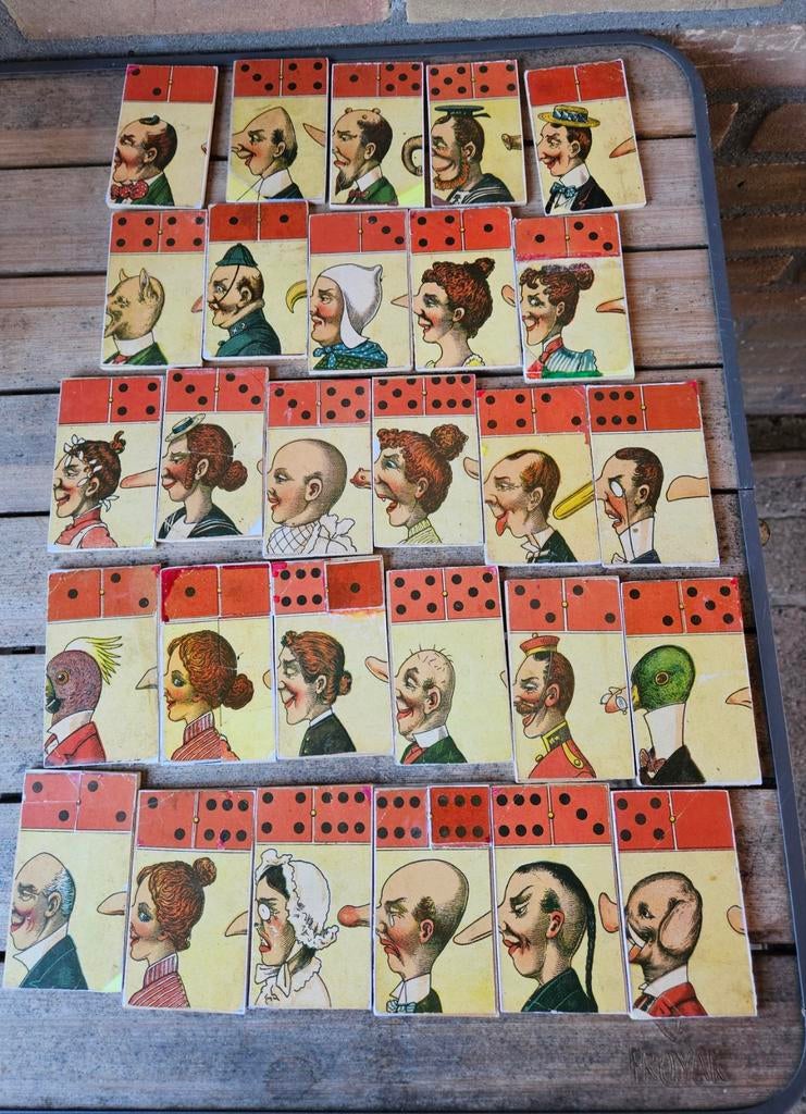 Domino, Antiek en Kunst, Antiek | Speelgoed, Ophalen of Verzenden