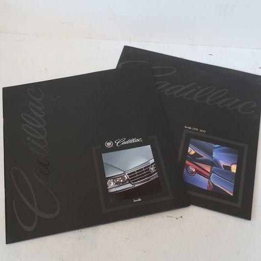 Cadillac Seville 1999 2000 folder brochure SET PRIJS, Ophalen of Verzenden, Zo goed als nieuw, Overige merken