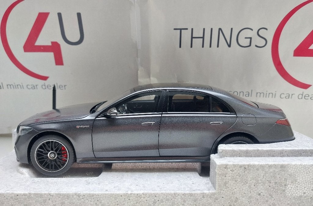 NZG 1:18 Mercedes Benz S63 AMG (V223) 2025 Graphit Grey, Ophalen of Verzenden, Nieuw, Auto, Overige merken