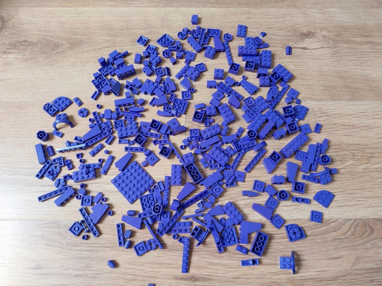 lego stenen donker paars verschillende modellen, Ophalen of Verzenden, Gebruikt