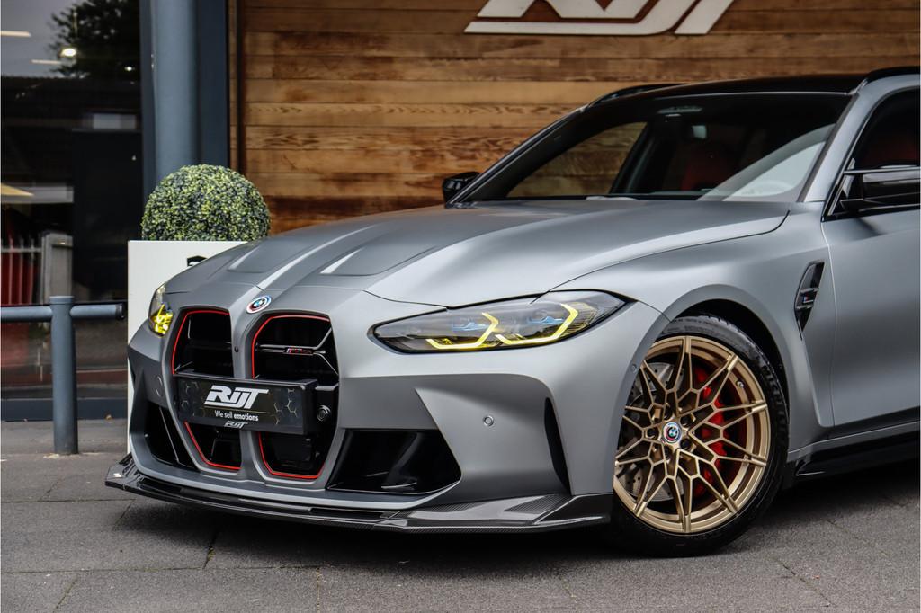 BMW M3 Competition X-drive *Carbon/ACC/HUD/CS grill/Laser*, Automaat, Gebruikt, Vierwielaandrijving, 3-Serie