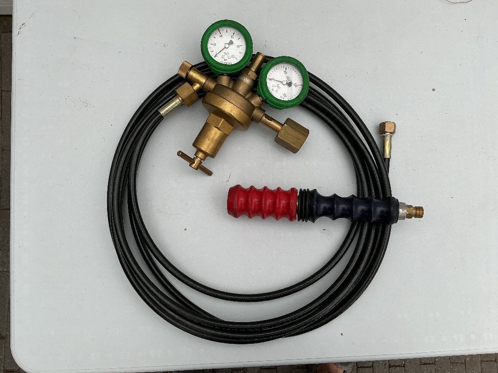 Koppelslang/ adaptors centrale pneumatische raceauto krik, Ophalen, Gebruikt, Porsche