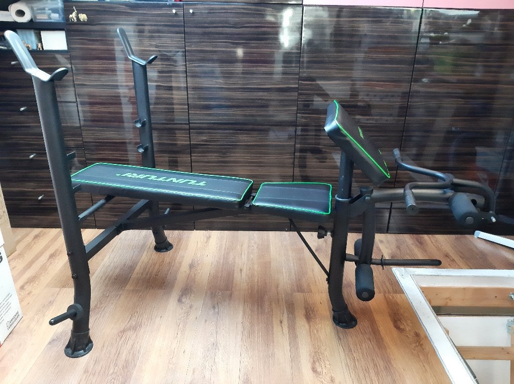 Tunturi WB40 halterbank, Ophalen, Zo goed als nieuw, Krachtstation