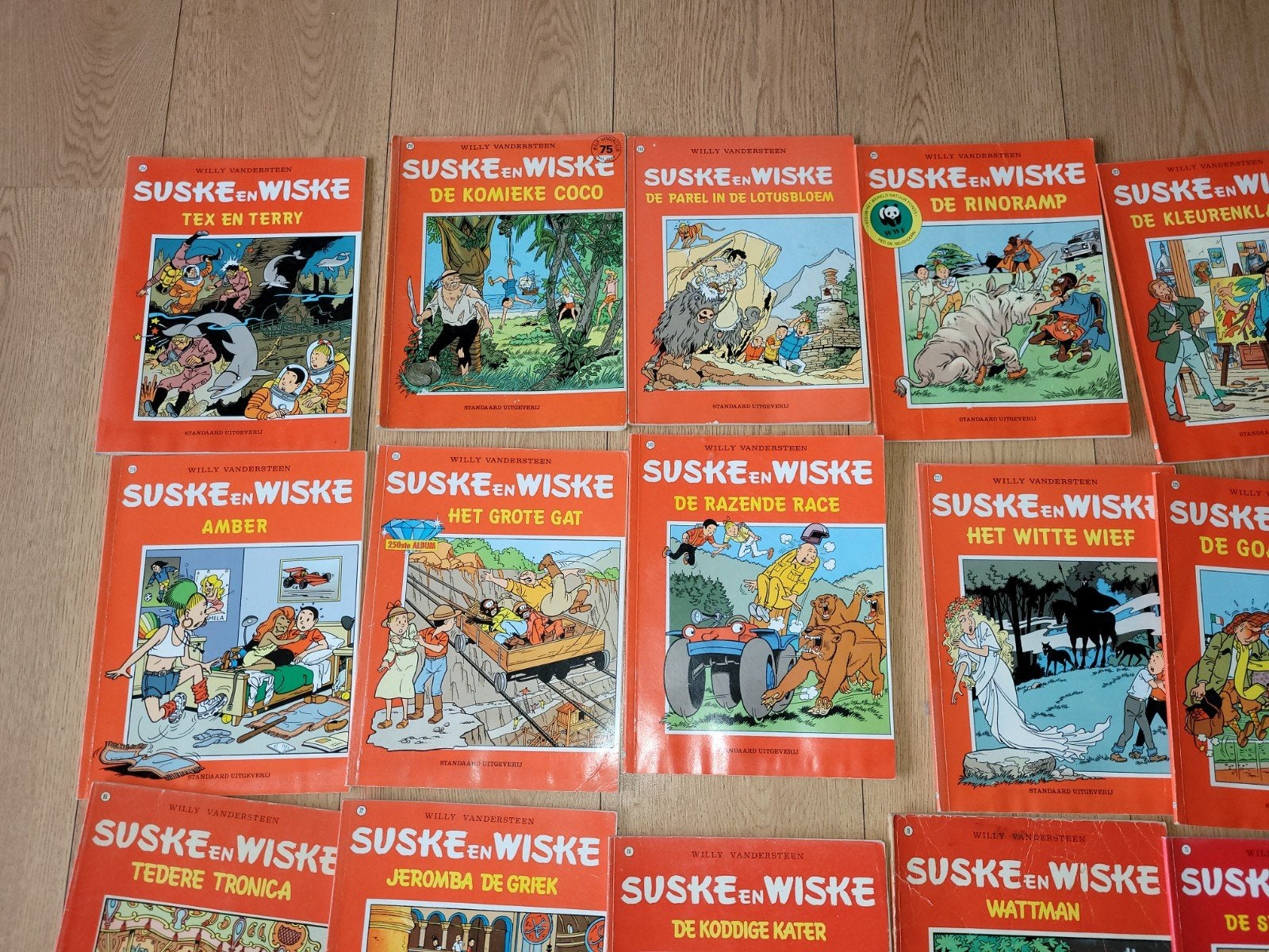 Suske en Wiske stripboeken, Boeken, Meerdere stripboeken, Ophalen of Verzenden, Gelezen