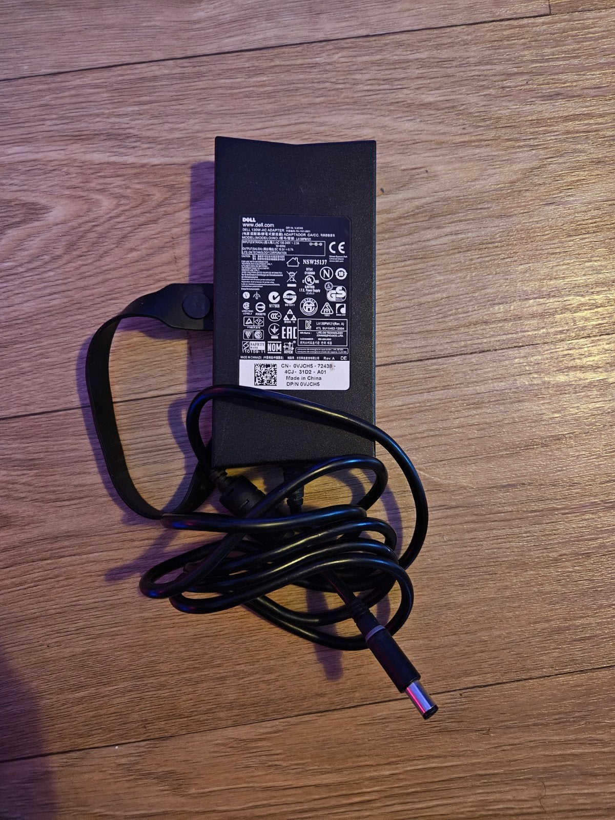 Dell 130W AC Adapter - Oplader voor Dell Laptops, Computers en Software, Ophalen of Verzenden, Zo goed als nieuw, Dell
