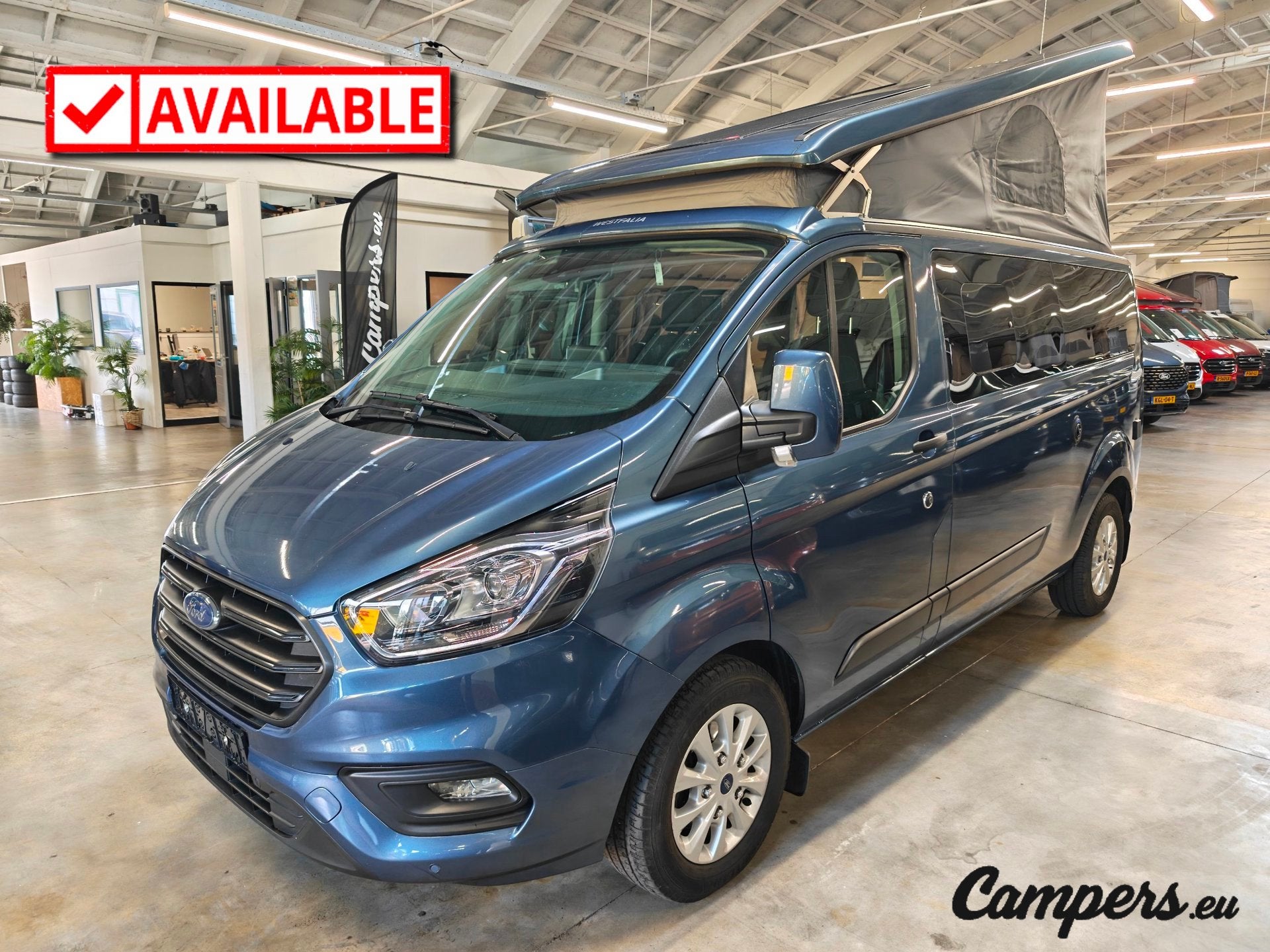 Ford Westfalia Nugget Plus 150PK AUT Westfalia, Caravans en Kamperen, Automaat, Buscamper of Camperbus, Info@ford.com, Elektrische ramen