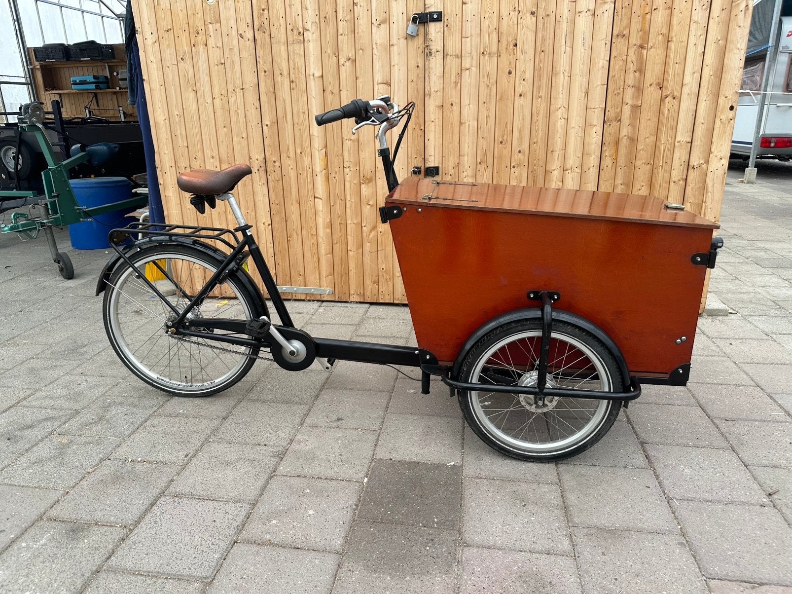 Bakfiets, zeer goed onderhouden, t.e.a.b, Ophalen, Gebruikt