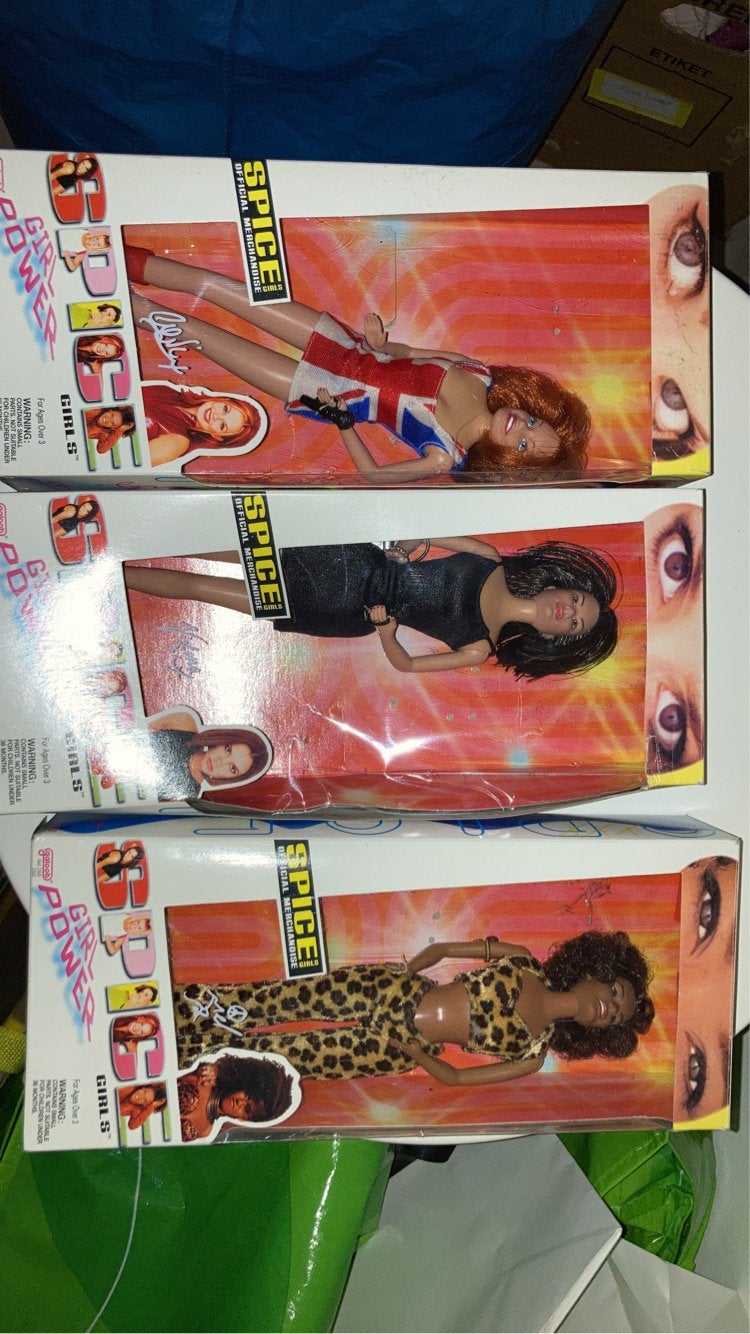 Spice Girl barbies jaren 90, Verzamelen, Ophalen of Verzenden, Zo goed als nieuw