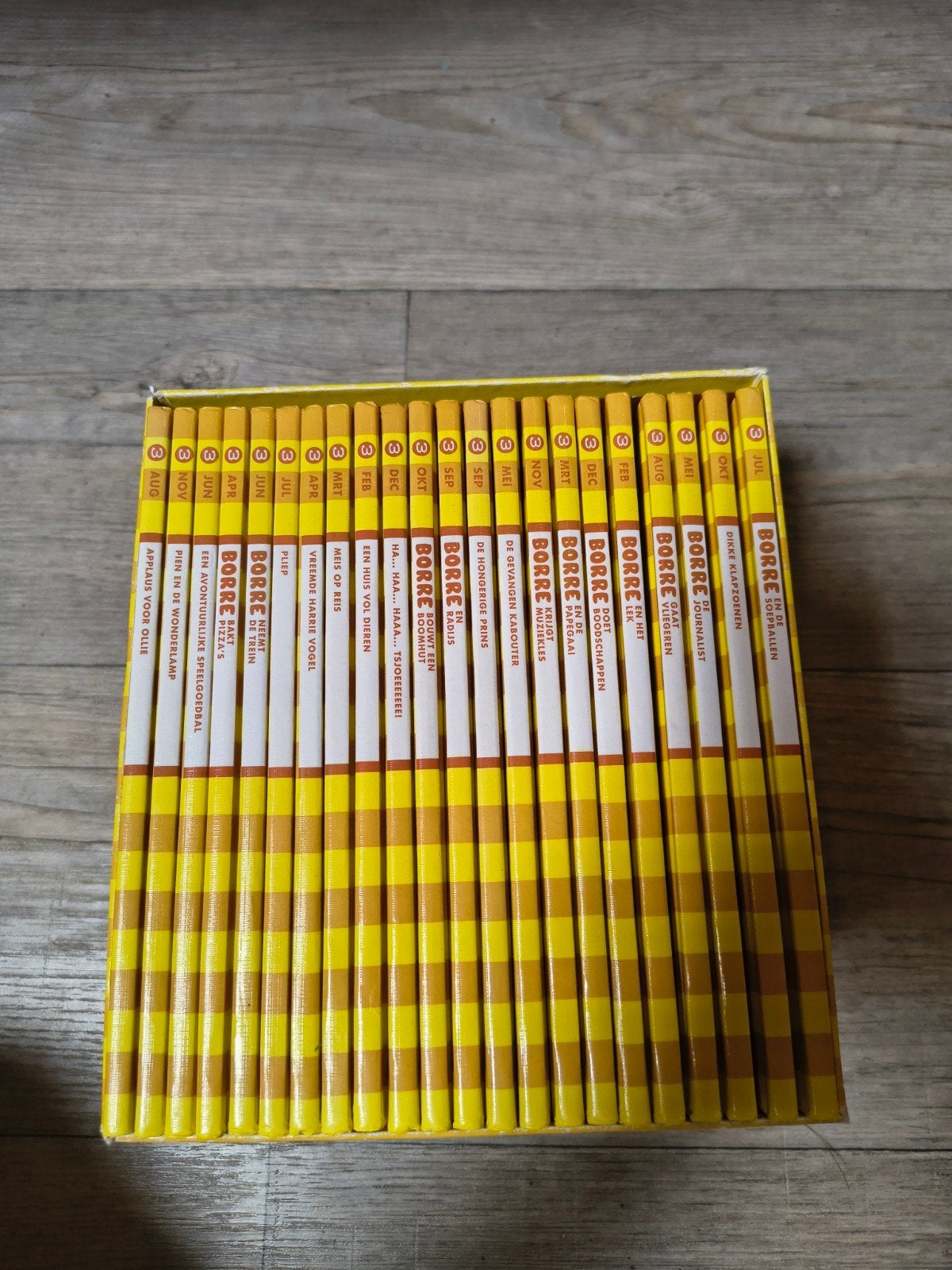 Borre De Gestreepte Boekjes - set (22 boeken), Ophalen of Verzenden, Gelezen, Diverse auteurs, Sprookjes