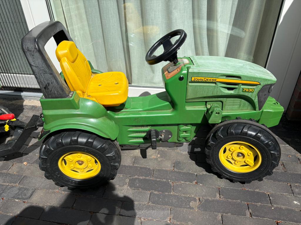 Rolly Toys traptractor - John Deere 7930 RollyFarmtrac groen, Ophalen, Gebruikt, Overige merken
