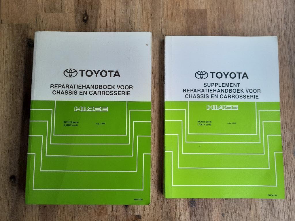 2x Origineel WERKPLAATSHANDBOEK - TOYOTA HIACE RCH12 + LXH12, Verzenden