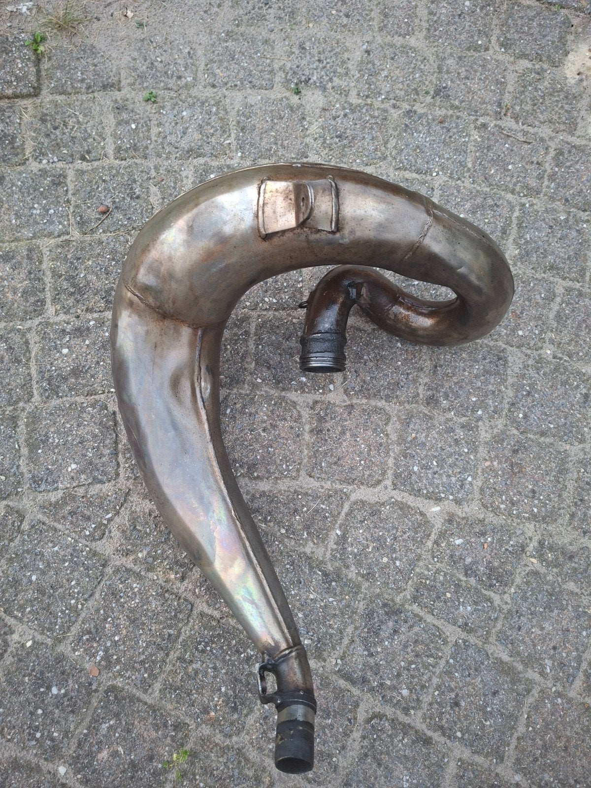Originele Beta RR 250 / 300 FMF Uitlaatbocht (2013-2019), Motoren, Ophalen, Gebruikt