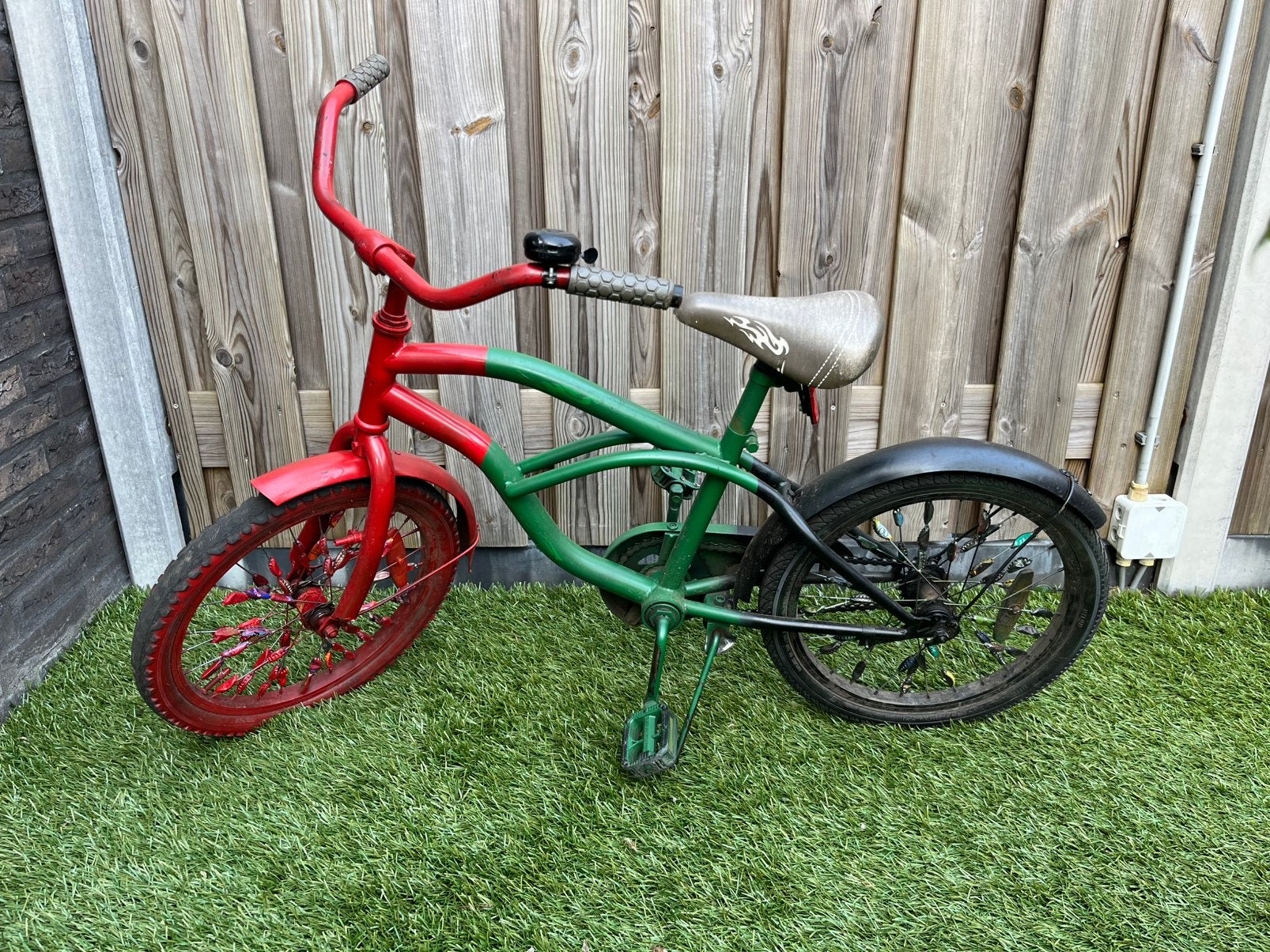 NEC KINDERFIETS 18 INCH, Ophalen, Zo goed als nieuw, Staal, 16 tot 20 inch