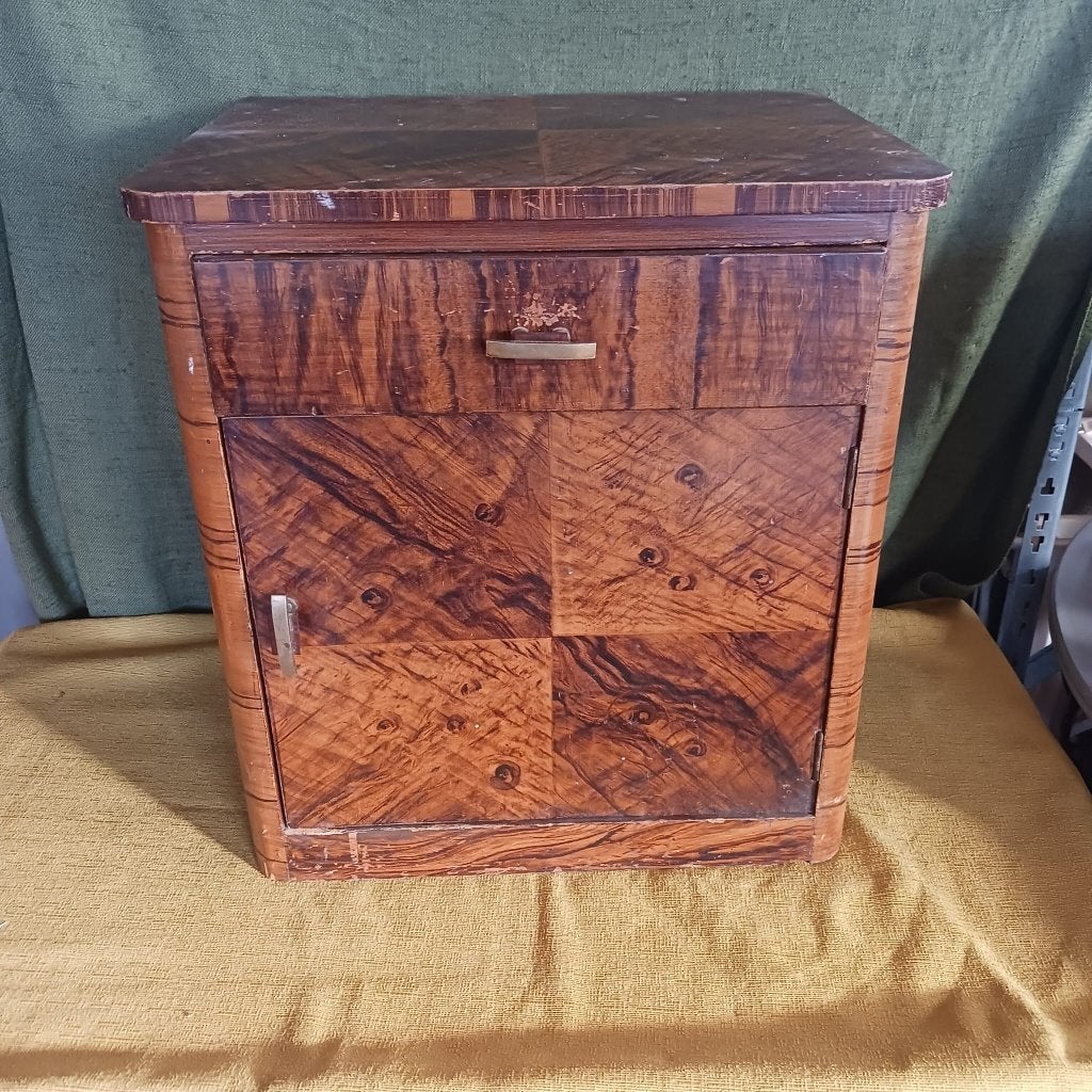 Brocante Nachtkastje, Huis en Inrichting, Ophalen, Gebruikt, Minder dan 45 cm, Minder dan 55 cm