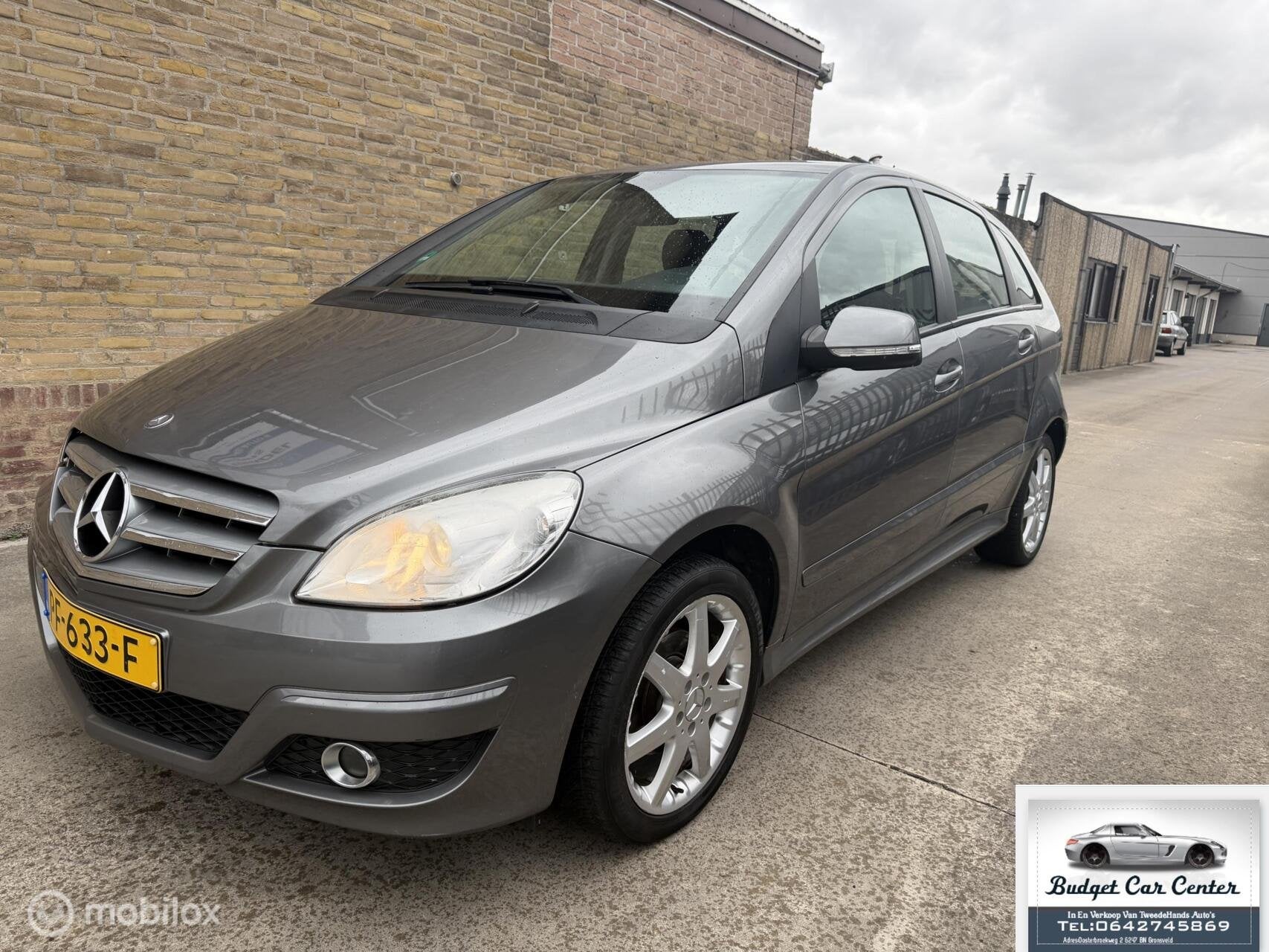 Mercedes B-klasse 170 hoge instap., Voorwielaandrijving, 15 km/l, Gebruikt, 4 cilinders