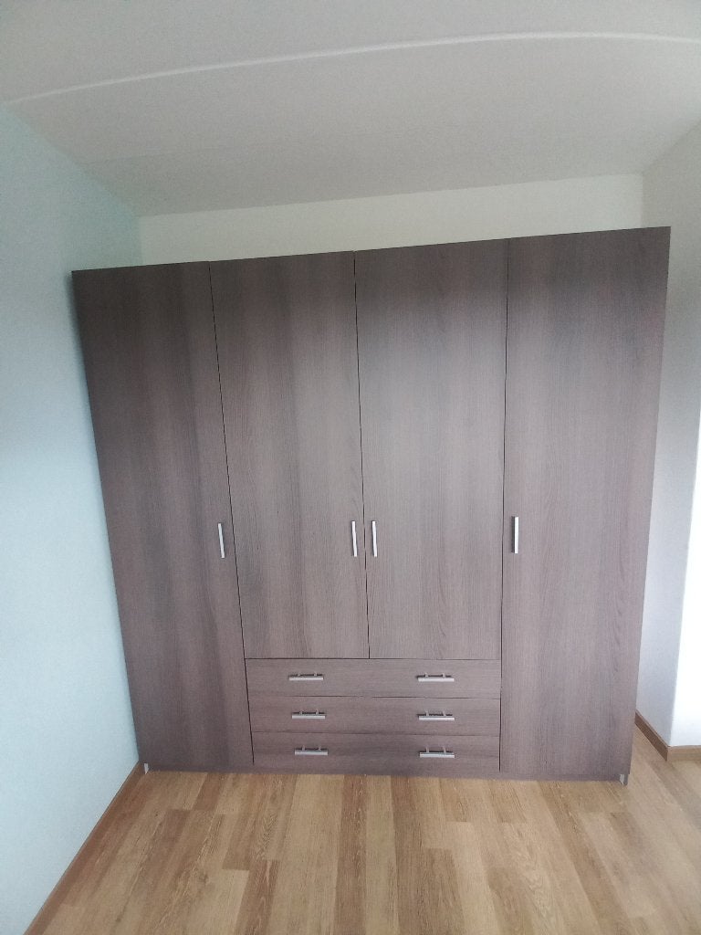 Kledingkast, Huis en Inrichting, Kasten | Kledingkasten, Gebruikt, 150 tot 200 cm, 200 cm of meer, 50 tot 75 cm, Met lade(s), Met deur(en)