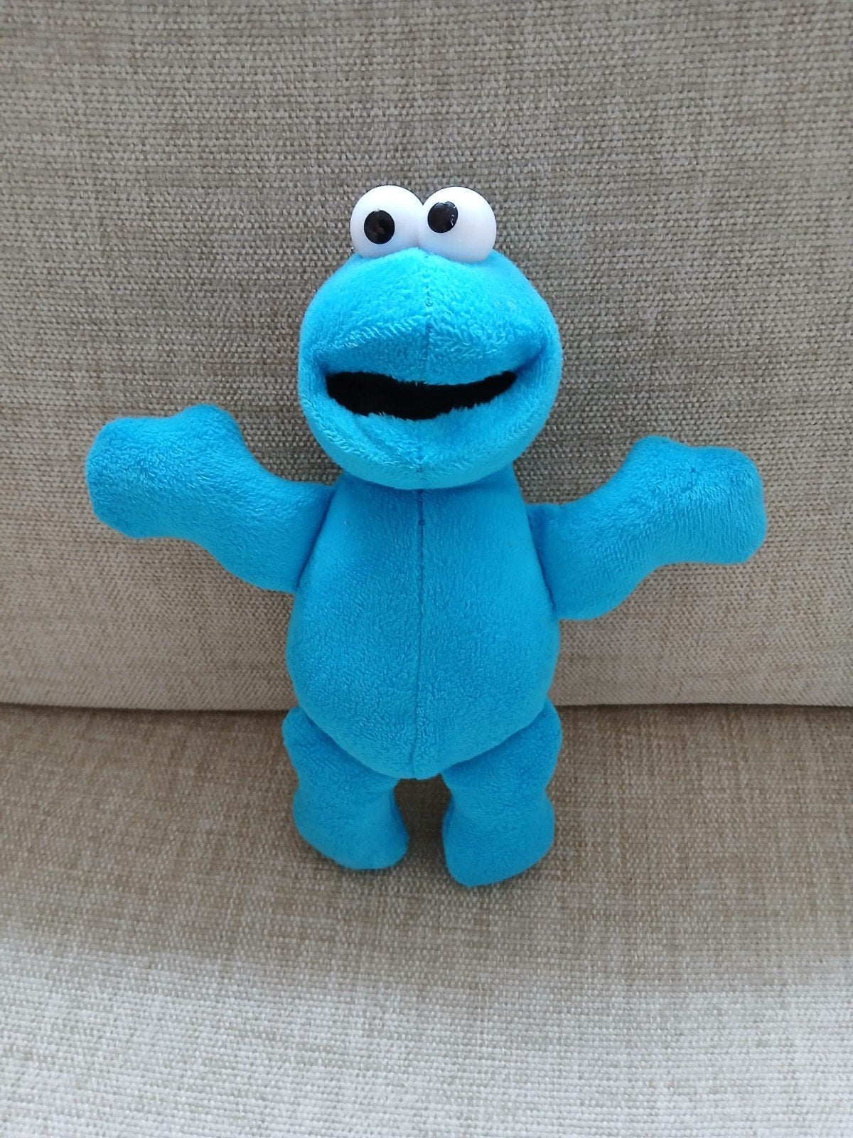 Sesamstraat knuffel Koekiemonster klein 20 cm, Kinderen en Baby's, Speelgoed | Knuffels en Pluche, Overige karakters, Overige typen