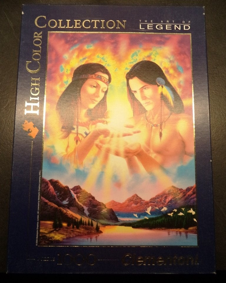 Puzzel The art of legend, Ophalen of Verzenden, 500 t/m 1500 stukjes, Zo goed als nieuw, Legpuzzel