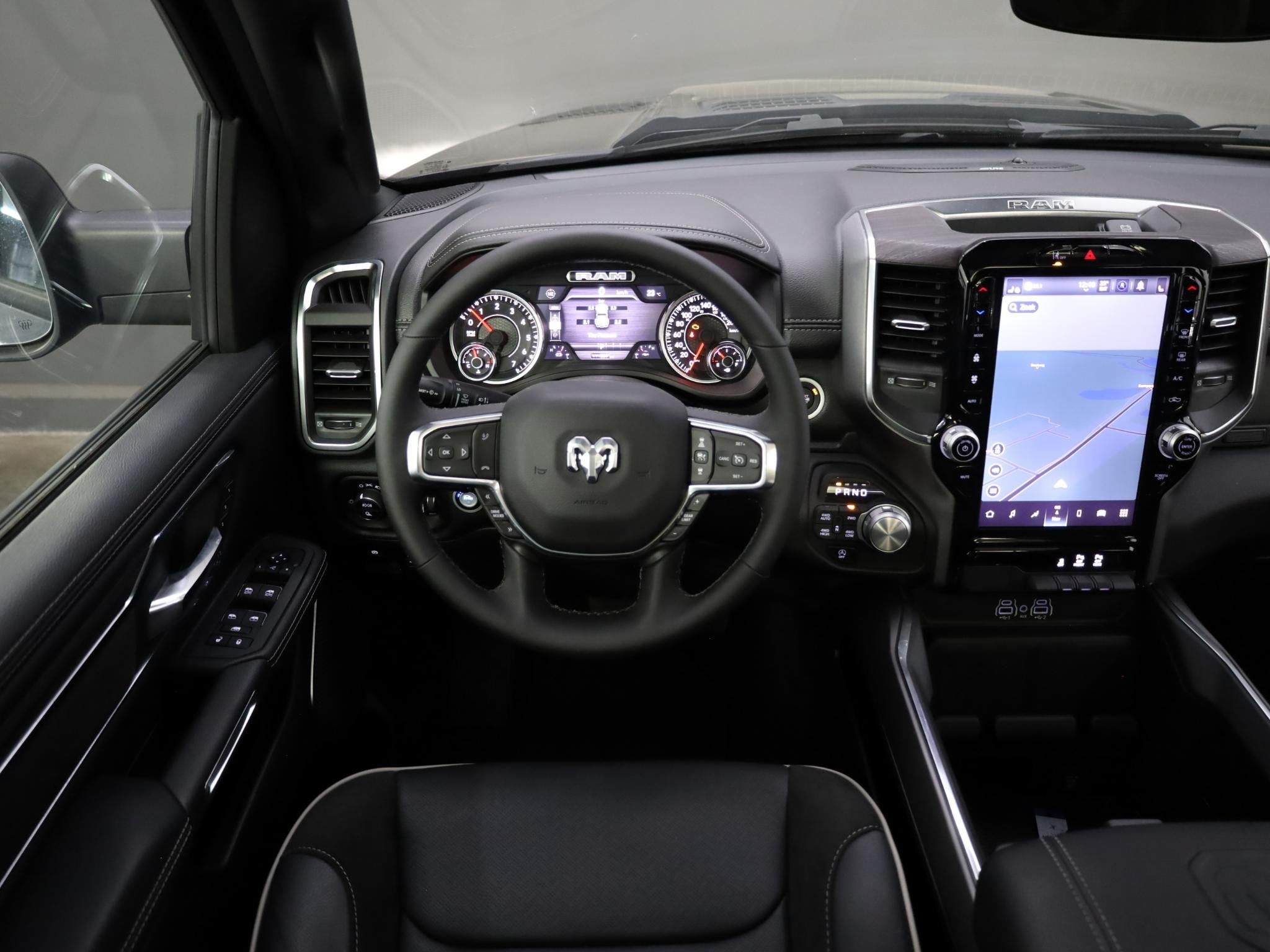 Dodge Ram 1500 2025 3.0L HURRICANE LARAMIE SPORT | BPM VRIJ, Auto's, Dodge, Automaat, Zwart, 2993 cc, Zwart