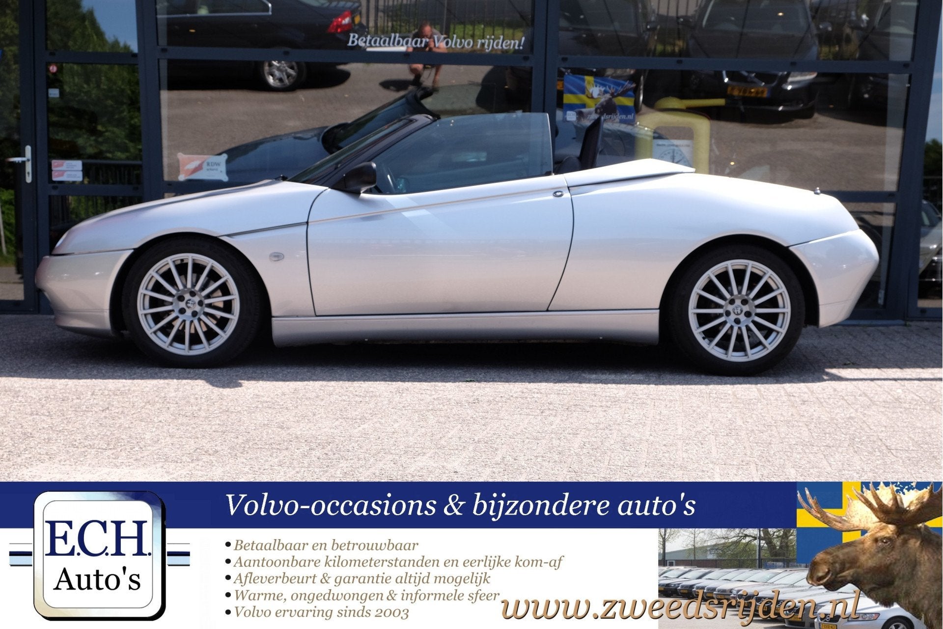 Alfa Romeo Spider 2.0-16V T.Spark,leer, 17 inch, (bj 2000), foto 7