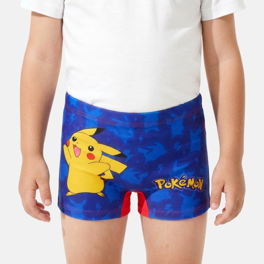 Pokemon Zwembroek Pikachu - Mt 104/110 - 110/116 - 122/128, Pokemon, Nieuw, Zwembroek, Jongen
