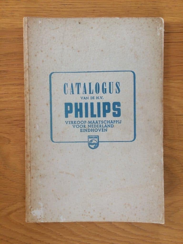 RUILEN: Philips catalogus met alle producten jaren 1950, Ophalen of Verzenden, Zo goed als nieuw