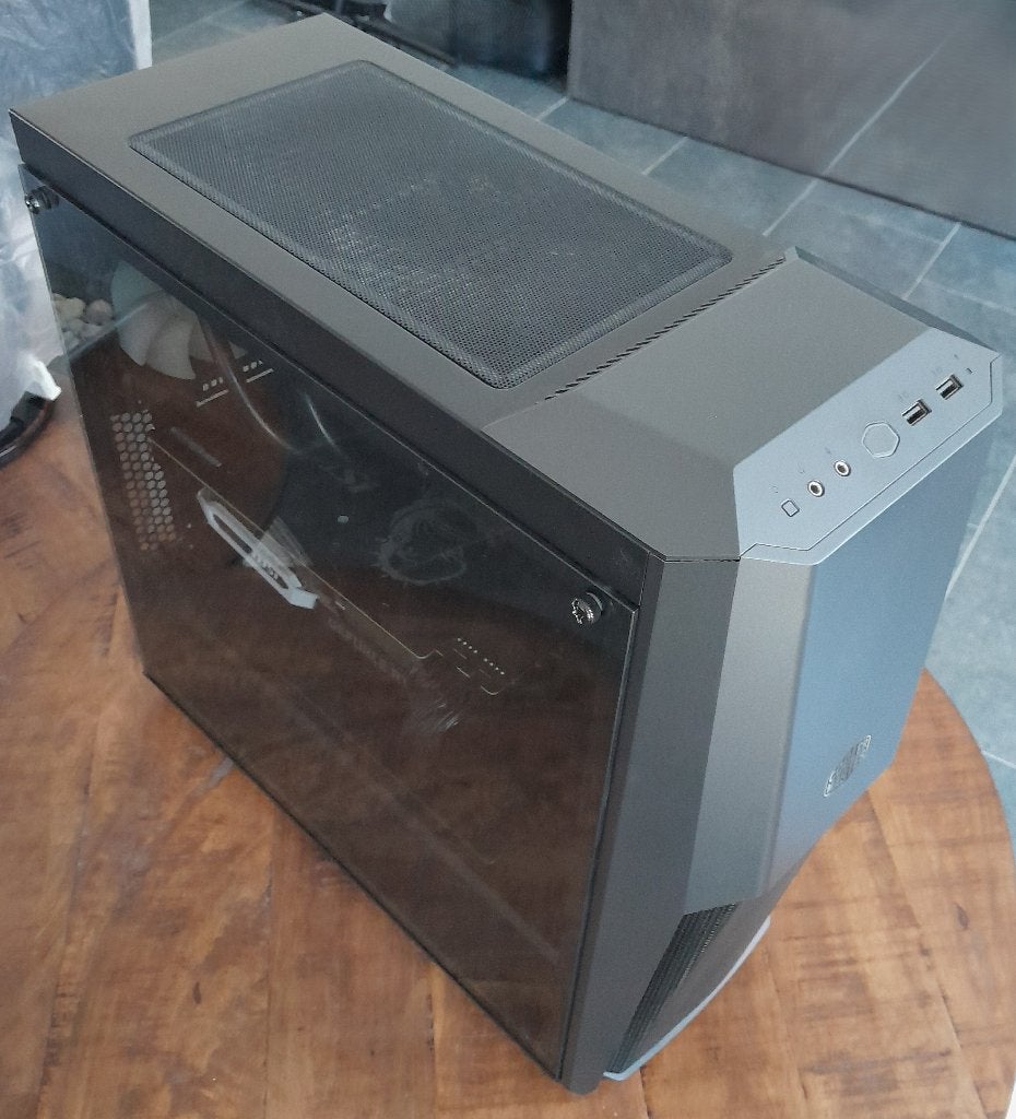 Game PC RTX 2070 Armor Ryzen 7, Met monitor, Gebruikt, Zelf gebouwde pc, Ophalen of Verzenden
