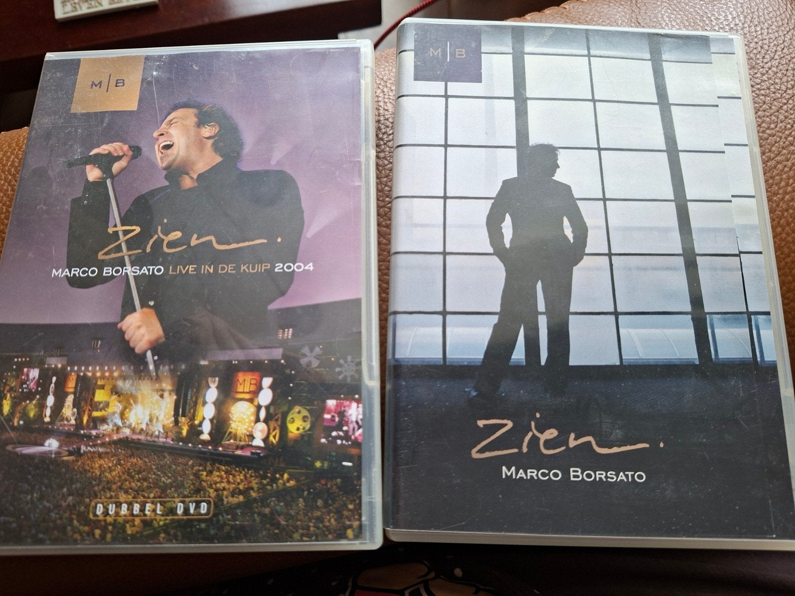 Marco Borsato - Zien & Live in de Kuip 2004 (Dubbel DVD), Gebruikt, Alle leeftijden, Concert, Inclusief doosje