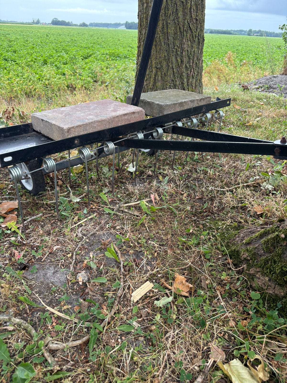 Grasbeluchter / Verticuteermachine, Tuin en Terras, Ophalen, Gebruikt