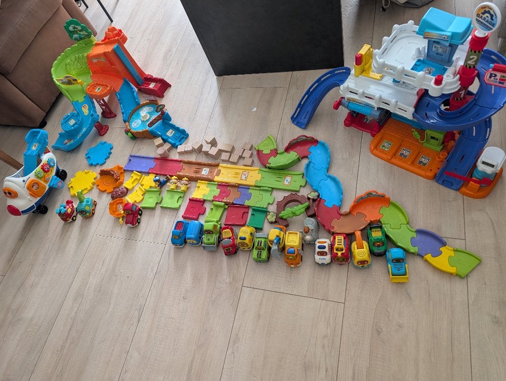 Groot VTech Toet Toet Auto's en Zoef Zoef Dieren pakket, Ophalen, Zo goed als nieuw, 2 tot 4 jaar