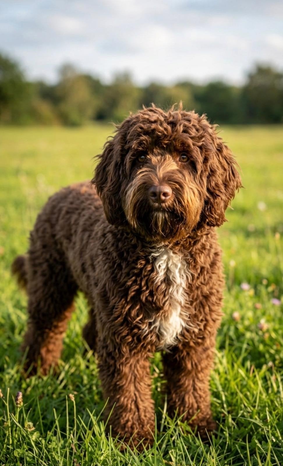 Dekreu labradoodle volle AL, Dieren en Toebehoren, Reu, 1 tot 2 jaar, Parvo, Eén hond