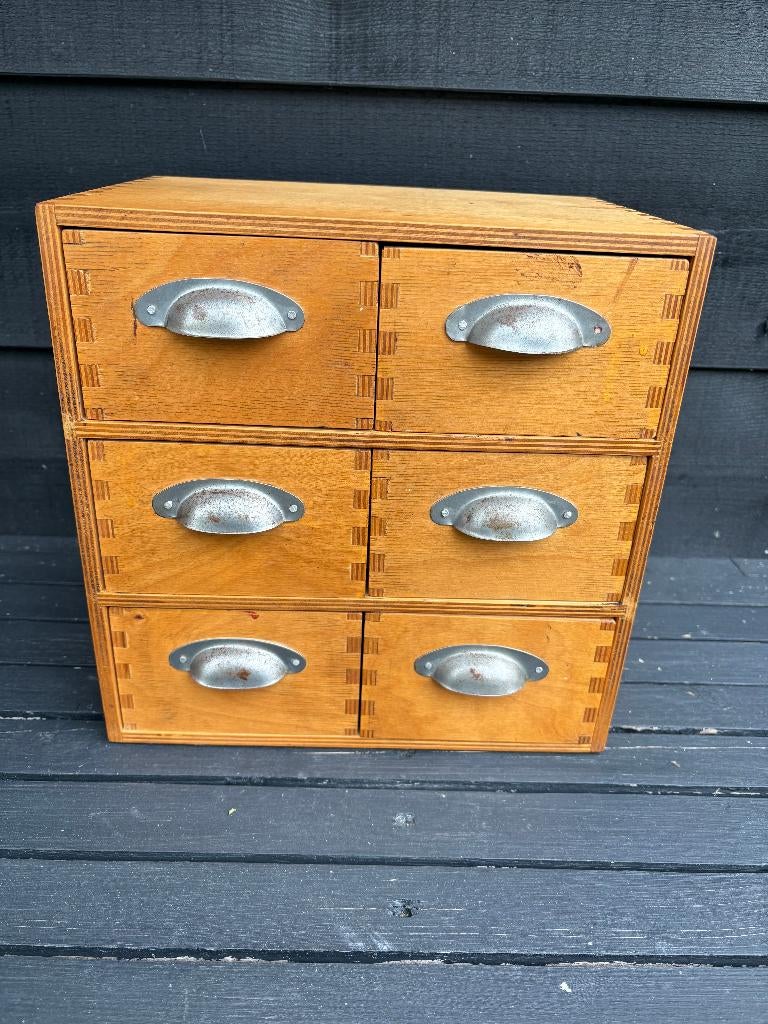 Prachtig Vintage Klein Apothekers Kastje., Antiek en Kunst, Ophalen of Verzenden