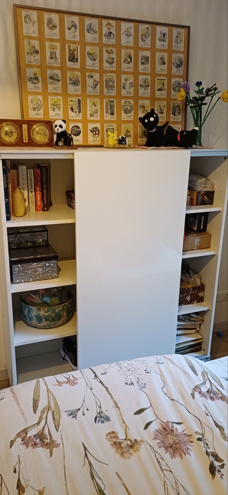 wit gelakt kastje, Ophalen, Gebruikt, 100 tot 150 cm, Eenvoudig