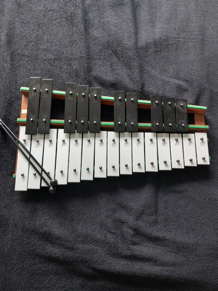 Glockenspiel Xylofoon 25 toetsen, Ophalen of Verzenden, Zo goed als nieuw