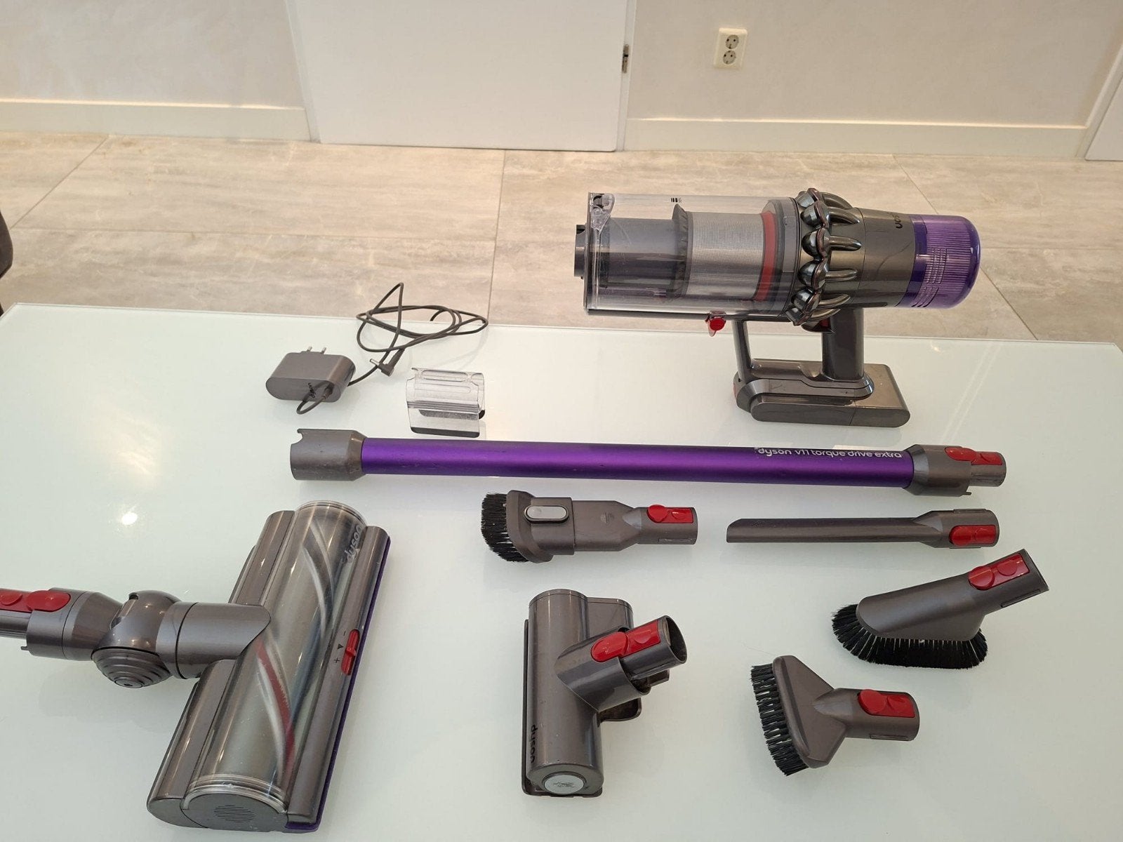 Dyson V11 Torque Drive Steelstofzuiger Met Klik Accu, Draadloos, Ophalen of Verzenden, Zo goed als nieuw, Dyson