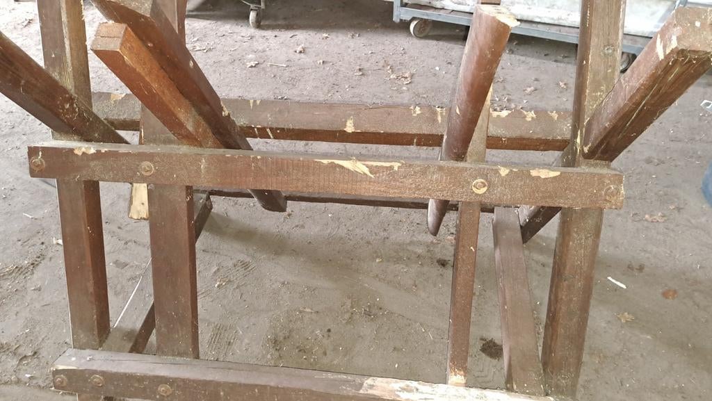 Robuuste houten zaagbok - Gebruikt, Ophalen of Verzenden, Gebruikt