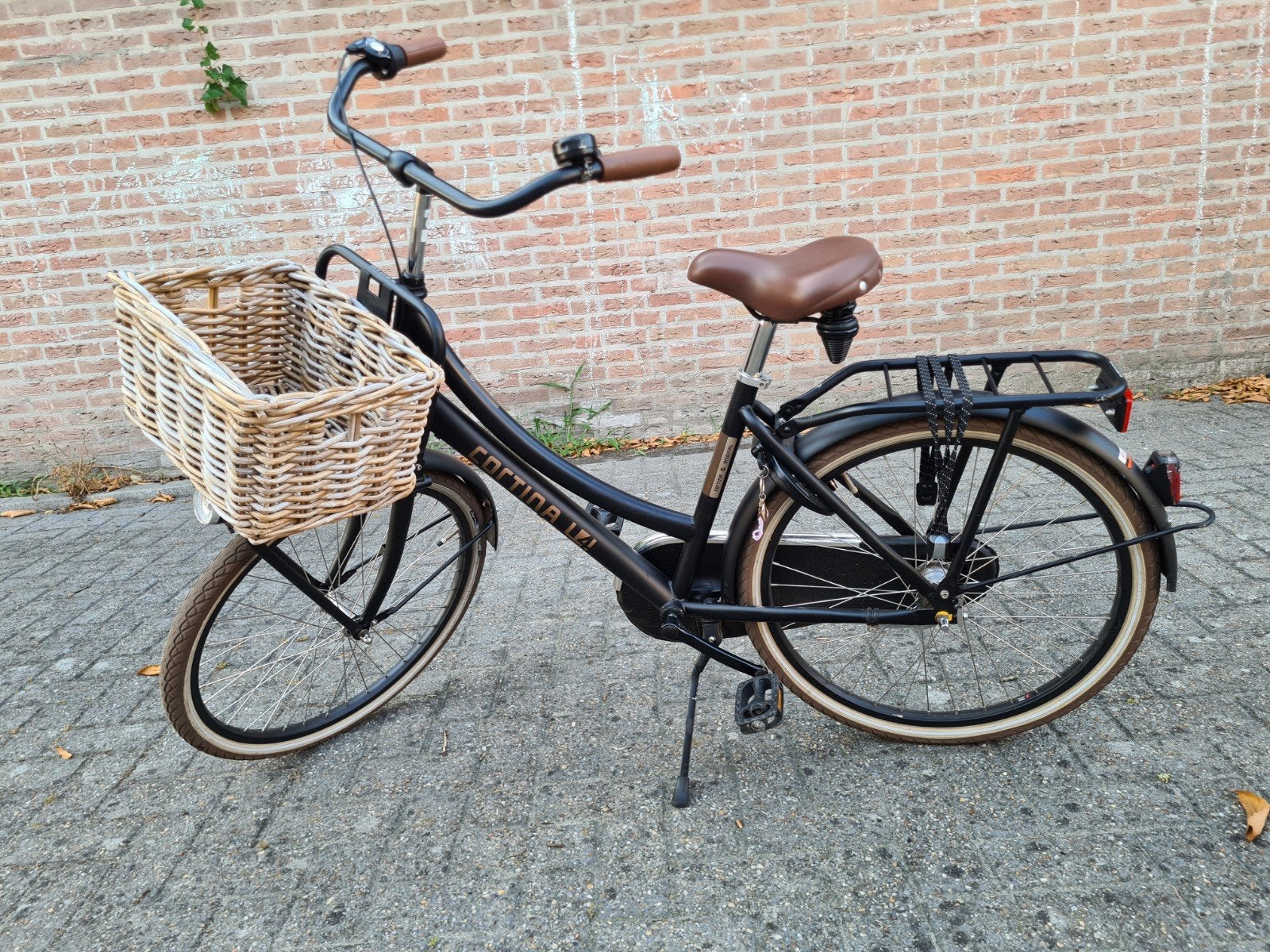 CORTINA 24 inch als nieuw. 1e eigenaar, Fietsen en Brommers, Fietsen | Meisjes, Ophalen, Terugtraprem, 24 inch, Cortina U4 transportfiets