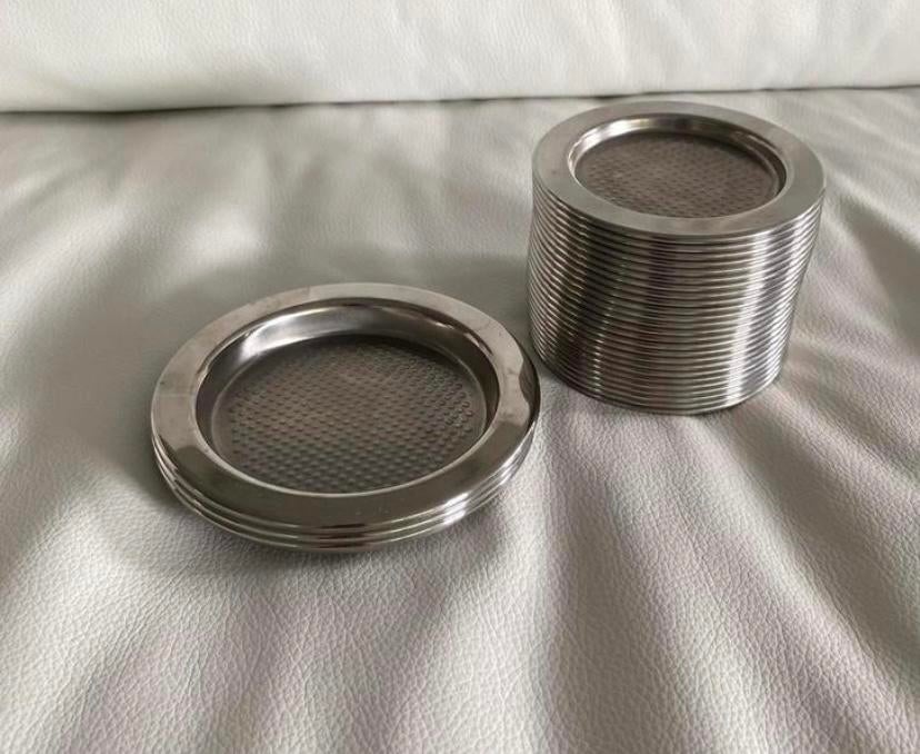 Onderzetters Alessi ZGAN, Ophalen of Verzenden, Zo goed als nieuw, Metaal, Minder dan 25 cm