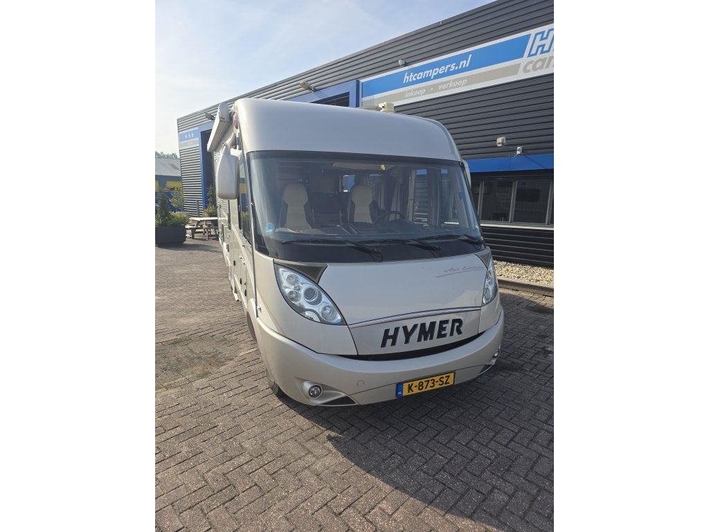 Hymer B614 SL Star Edition Z.G.O.H. 2010, Caravans en Kamperen, Integraal, Standaard zit, Ringverwarming, Fiat