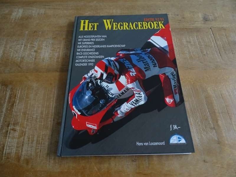 Het Wegrace Jaarboek 1992-1993 - Hardcover NL Motor Boek, Verzenden, Gelezen