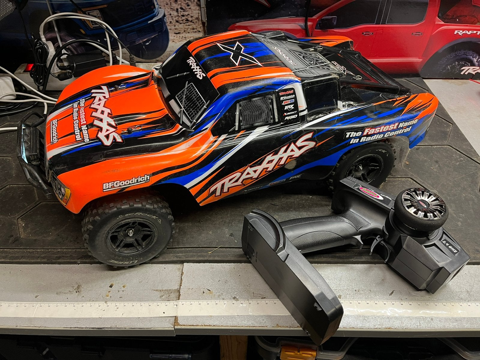 Traxxas Slash 2wd XL5 RC SC truck auto RTR, Elektro, Gebruikt, Auto offroad, Ophalen of Verzenden