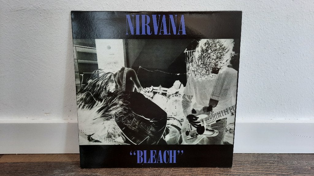 Nirvana – Bleach LP / Vinyl Plaat, 2013 Green Marbled, LP, Gebruikt, Overige genres, Ophalen of Verzenden