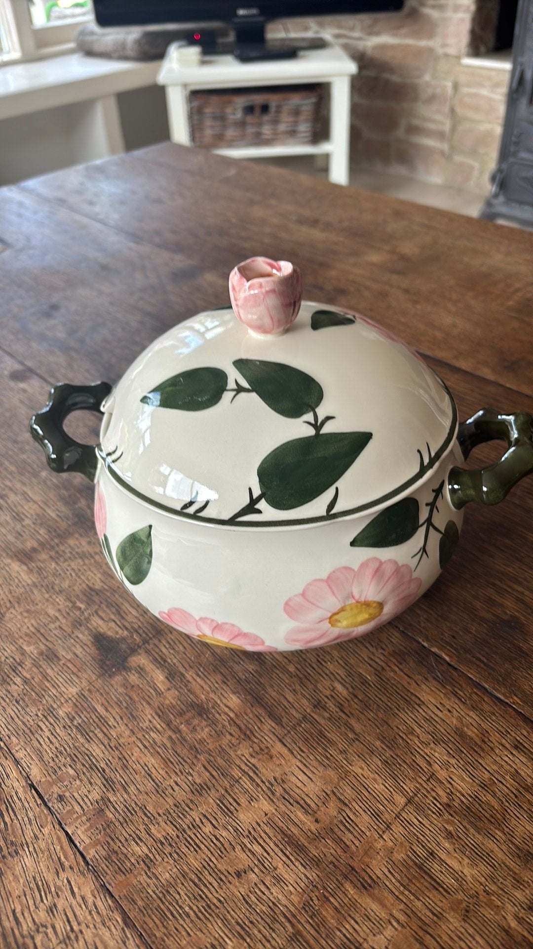 Soepterrine Wild Rose Villeroy & Boch, Ophalen of Verzenden