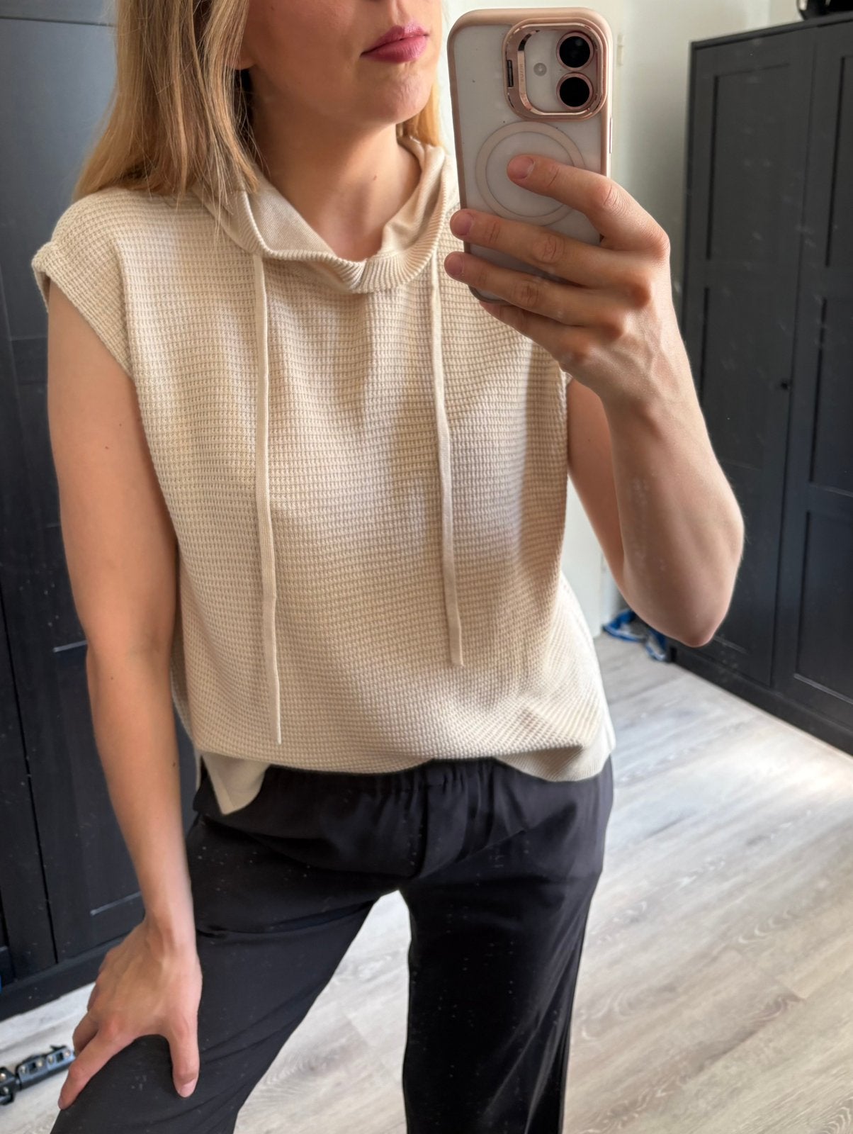 Opus knitted truitje beige 36, Kleding | Dames, Ophalen of Verzenden, Zo goed als nieuw, Maat 36 (S), Beige