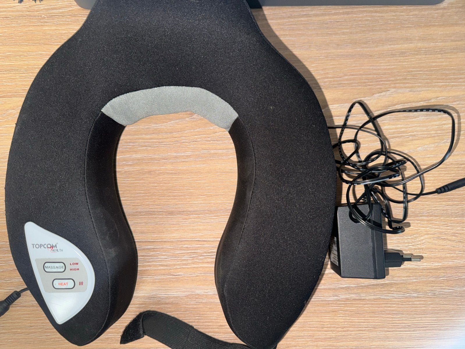 NM-500H Nekmassagekussen met warmtefunctie - Goed als nieuw, Ophalen of Verzenden, Zo goed als nieuw, Massagestoel of Kussen